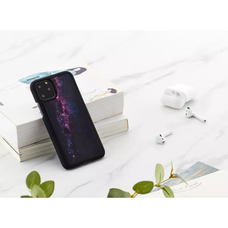 Phone case iKins for iPhone 11 Pro — milky way black protective cover