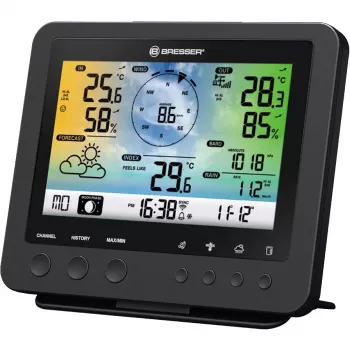Bresser Optics 7002580 digital weather station Black AC Wi-Fi