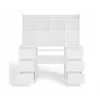 KUBA Desk Set + Extension Piece, White