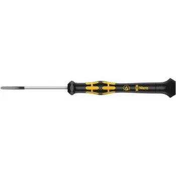 Wera ESD Slotted Screwdriver 1578 A Kraftform Micro Blade Width: 2.5 mm Blade Length: 40 mm (05030108001)