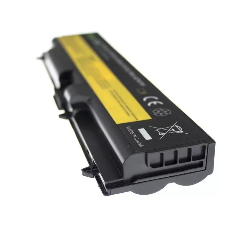 Battery Green Cell LE05 for Lenovo ThinkPad T410 T420 T510 T520 W510 Edge 14 15 E525 — 11.1V 4400mAh Li-Ion, 6 cells, black