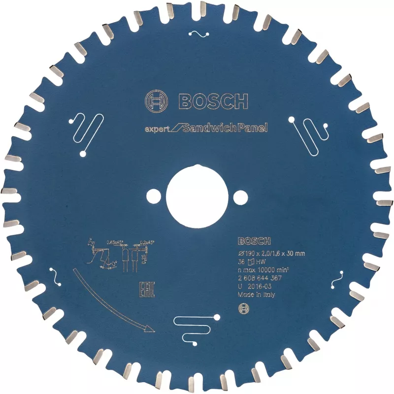BOSCH SAW BLADE EXPERT SH H 190x30x36