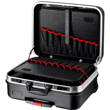 Knipex BIG Basic Move Tool box Acrylonitrile butadiene styrene (ABS), Aluminum Black
