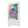 Computer case DarkFlash C365 (white) with 5 fans
