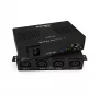 Rack-mounted SurgeX DisplayPak IP Controlled surge protector SX-DPP-104I, remote monitoring via IP