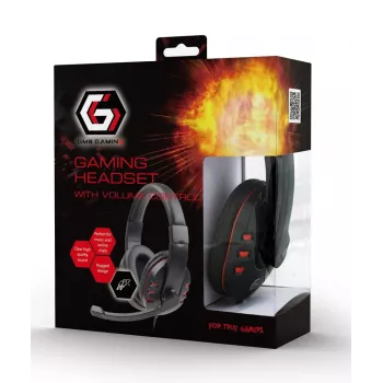 Gembird GHS-402 headphones/headset Wired headband Gaming Black