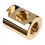Fitting EK Water Blocks Brass Gold 28mm Height 2.3cm Diameter