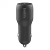 Dual USB-A Car Charger 12W x2 Black