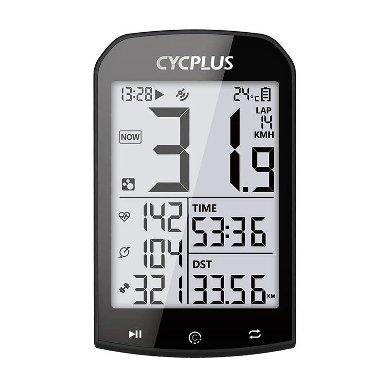 GPS bike computer Cycplus M1, 2.0 inch screen, Bluetooth