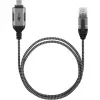 Goobay Ethernet-Cable USB-C 3.1 to RJ45 Slim 1 m - connects router, modem or (74401)