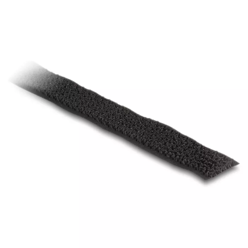 DeLOCK Hook-and-Loop tape 5m x 20mm black Nylon