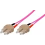 Tecline exertis Connect - Patch-Cable - SC multi-mode (M) to SC multi-mode (M) - 25 m - Fibre Optic - 50/125 micrometre - OM4 - aquamarine (39875925)