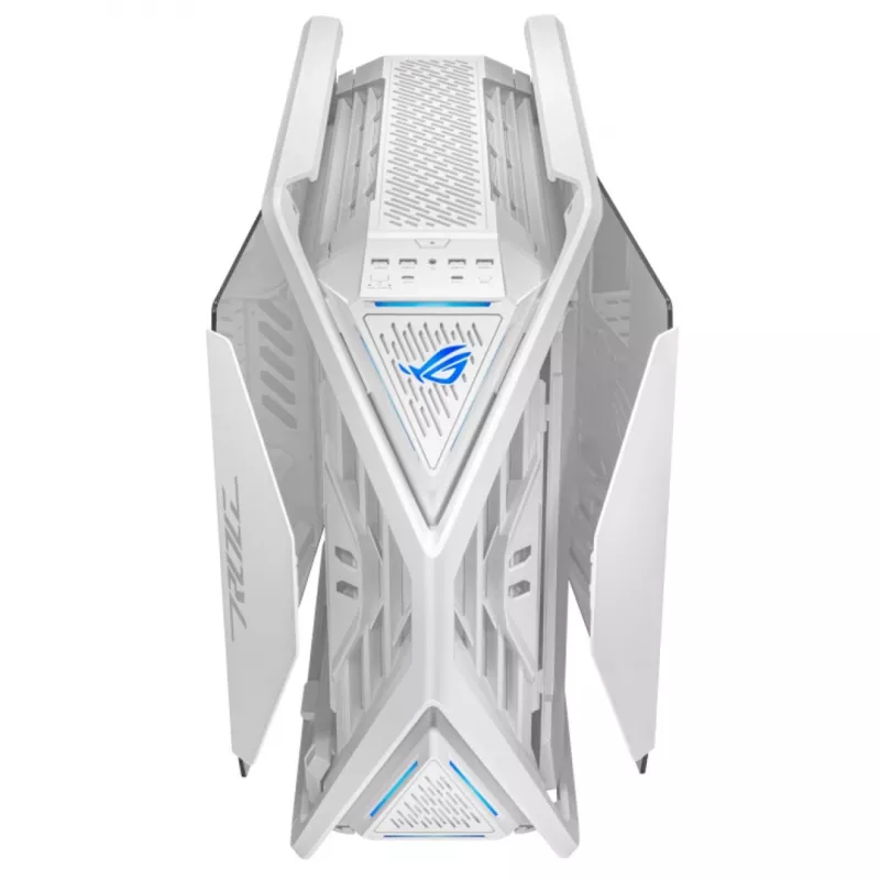ASUS ROG GR701 Hyperion White, PC, White, ATX, EATX, micro ATX, Mini-ITX, Aluminium, Multi, Front