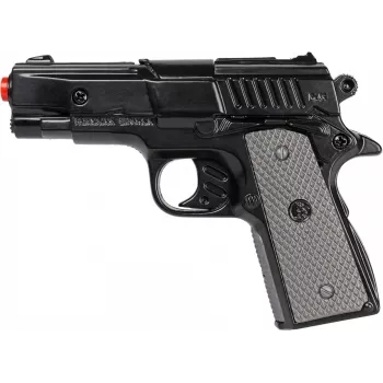 Toy metal police pistol Pulio model 15546/6 — realistic design, durable construction