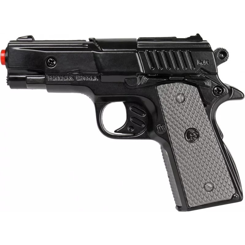 Toy metal police pistol Pulio model 15546/6 — realistic design, durable construction