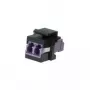 ROLINE Keystone LWL-Adapter LC/LC Duplex, Multimode, OM4 (21.17.0002)