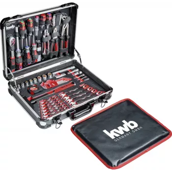 tool case, 80-piece, Tool Set Aluminiumkoffer, lockable