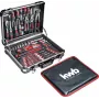 tool case, 80-piece, Tool Set Aluminiumkoffer, lockable