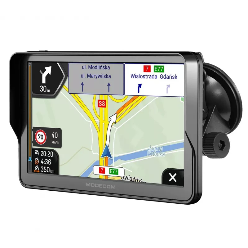 Modecom FreeWAY CX 7.3 car navigation with iGO Navigation Truck Europe, yearly update