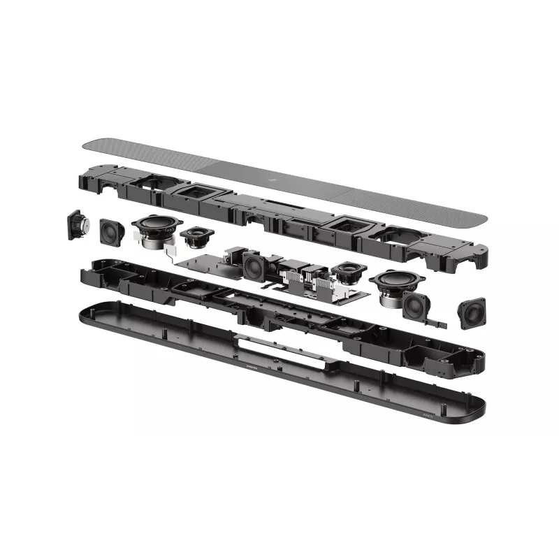 Soundbar Sennheiser AMBEO Soundbar Plus SB02 — 500W, 9 speakers, 2x HDMI 2.0, HDMI eARC, Wi‑Fi, Bluetooth