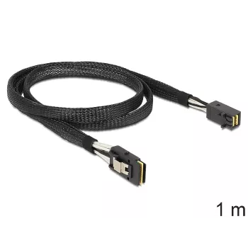 SAS Cable DeLOCK 83389 1m Black