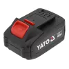 Battery for cordless tools YATO YT-828463 — Li‑Ion 18V 4Ah, red, recharge indicator