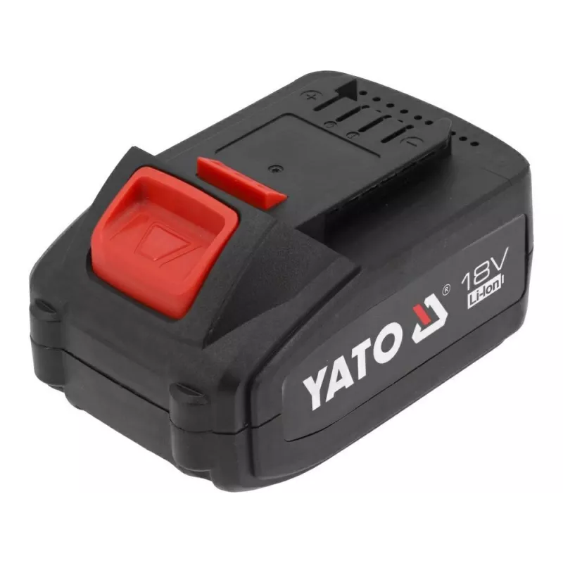 Battery for cordless tools YATO YT-828463 — Li‑Ion 18V 4Ah, red, recharge indicator
