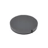 Seat cushion MDH DRQE3M0BBXXXP — round foam cushion with cooling gel, Ø 390 mm, height 50 mm, grey, max load 120 kg