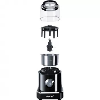 Electric Food Chopper Steba MG 500 0.5L 500W Black Stainless Steel