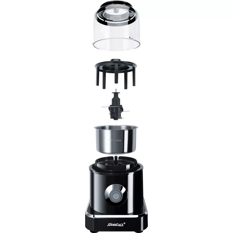 Electric Food Chopper Steba MG 500 0.5L 500W Black Stainless Steel