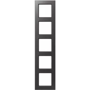 JUNG Frame 5-gang shatterproof for horizontal and vertical combinations A5585BFANM