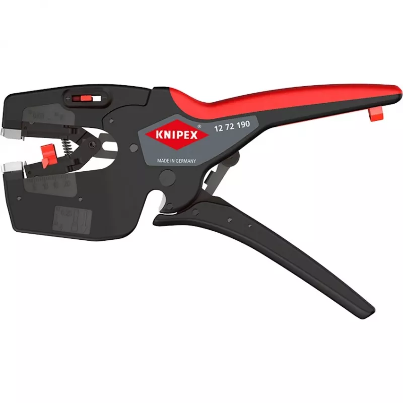 Knipex electrician's multi-tool NexStrip 12 72 190 SB – wire stripper and crimping tool