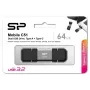 USB flash drive Silicon Power 64 GB USB Type-A USB Type-C SP064GBUC3C51V1S