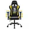 SUBSONIC Subsonic Pro Iron Maiden Killers Gaming Chair — Ergonomic High-Back PU Leather, Adjustable Height, 2D Armrests, Recline to 180°, 120 kg Capacity, Black with Red Accents