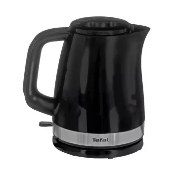 Electric kettle Tefal KO150 1.5 L 2400 W — black stainless steel, cordless, 360° base