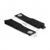 DeLOCK Heavy-duty Hook-and-loop strap 435x50mm black 5pcs