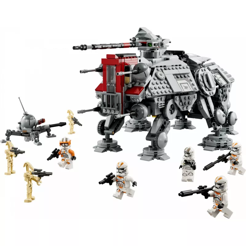 LEGO Star Wars: at-TE Walker Set with Droid Figures (75337)