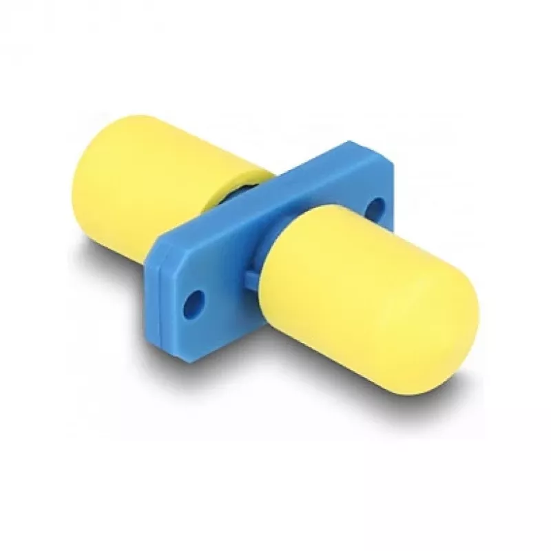 DeLOCK Optical Fiber Coupler ST Simplex female to ST Simplex female blue