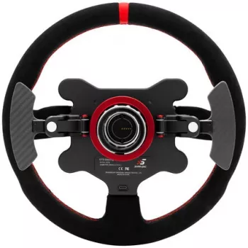 Steering Wheel Simagic GTS Alcantara S202 — Alcantara-covered sim racing wheel, model S202