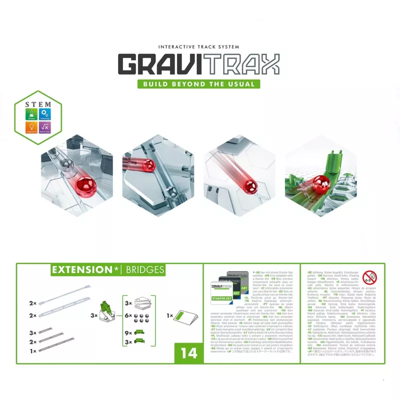 GraviTrax Extension Bridges Ravensburger 22423 Multicolour