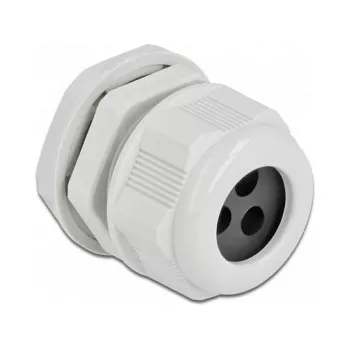 Cable Gland DeLOCK 60378 Grey Plastic 2 pc(s)