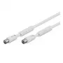 Wentronic 50723 Coaxial Cable White
