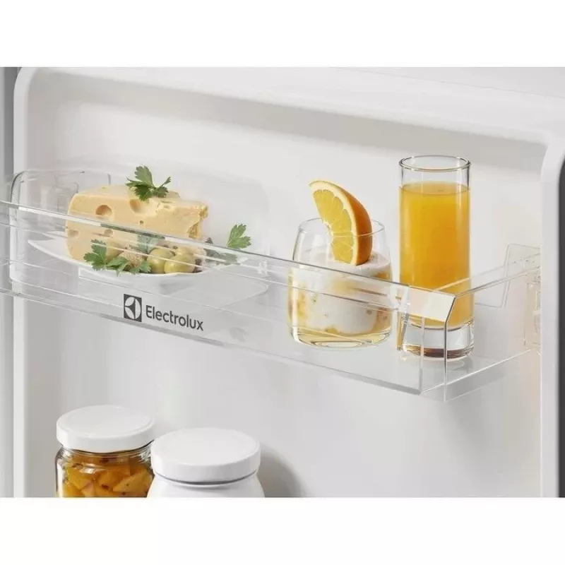 Built-in fridge-freezer Electrolux ENS3SE18S — stainless steel, top freezer, reversible door, Energy class E