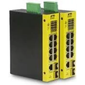 Gigabit Switch kti networks KGS-1060 — 10-port industrial switch, 8×RJ45 Gigabit, 2×SFP
