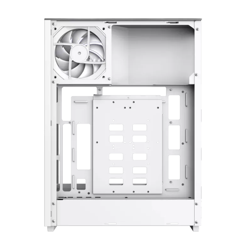 Gamemax Case | T20 WH | White | M-ATX | Power supply included No