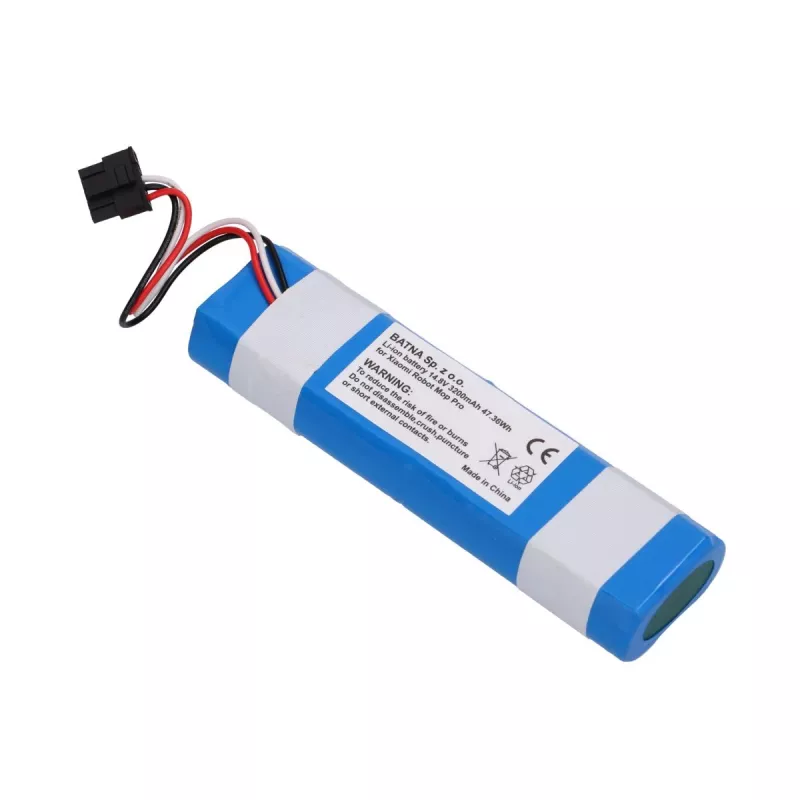Replacement battery for Xiaomi Robot Mop Pro — 3200mAh INR18650 MA1-4S1P-SC