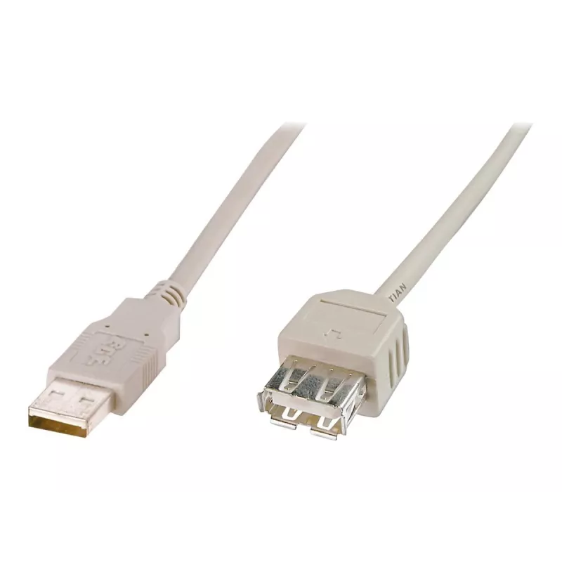 USB extension cable Digitus AK-300202-018-E 1.8m