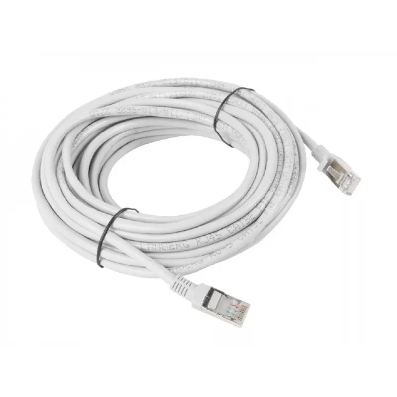 Lanberg PCU5-10CC-1000-S Network Cable 10 M Cat5e U/UTP (UTP) Grey (PCU5-10CC-1000-S)