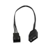 Internal Power Cable Alphacool 18602 0.6 m 3-pin Straight