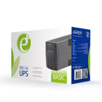 Gembird EG-UPS-B650 uninterruptible power supply (UPS) Line-Interactive 0.65 kVA 390 W